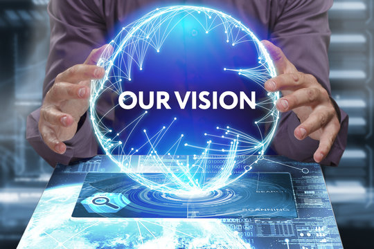 Digital globe representing our global vision