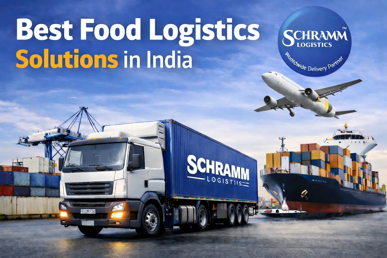 Best Food Logistics Solutions in India – Schramm Logistics