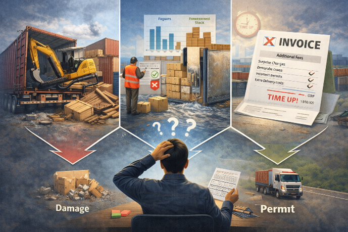 Industrial cargo handled by Freight Forwarder in India